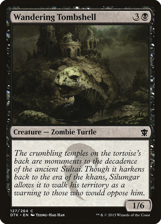 Wandering Tombshell [Dragons of Tarkir] [Foil]