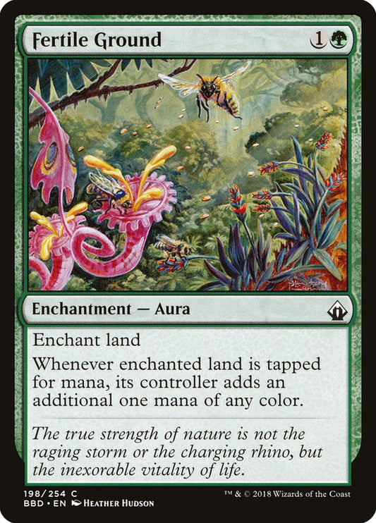 Fertile Ground [Battlebond] [Foil]