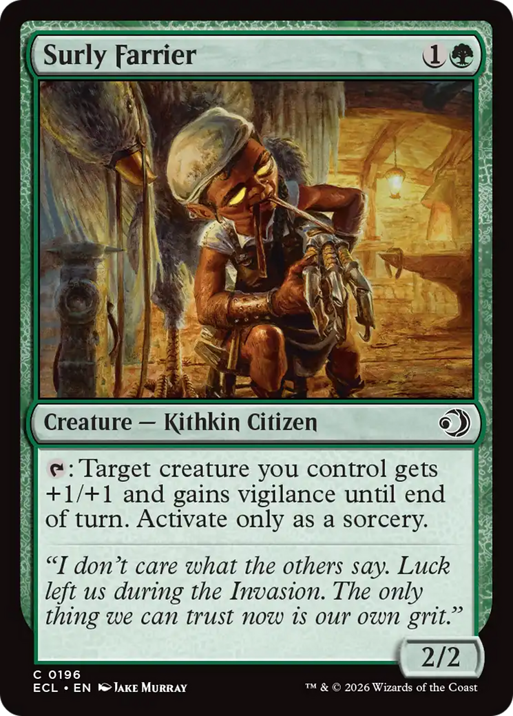 Surly Farrier [Lorwyn Eclipsed] [Foil]