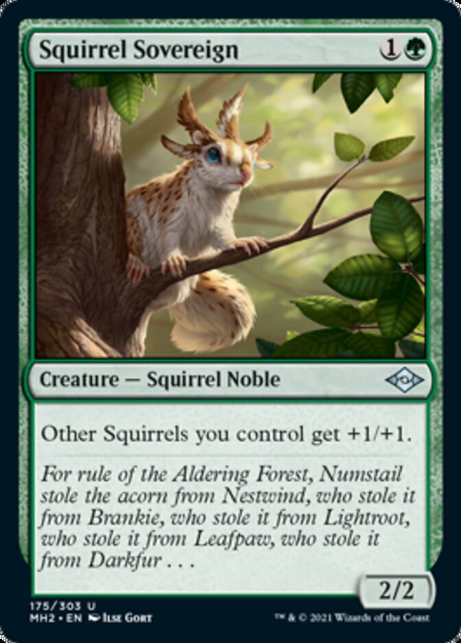Squirrel Sovereign [Modern Horizons 2] [Foil]