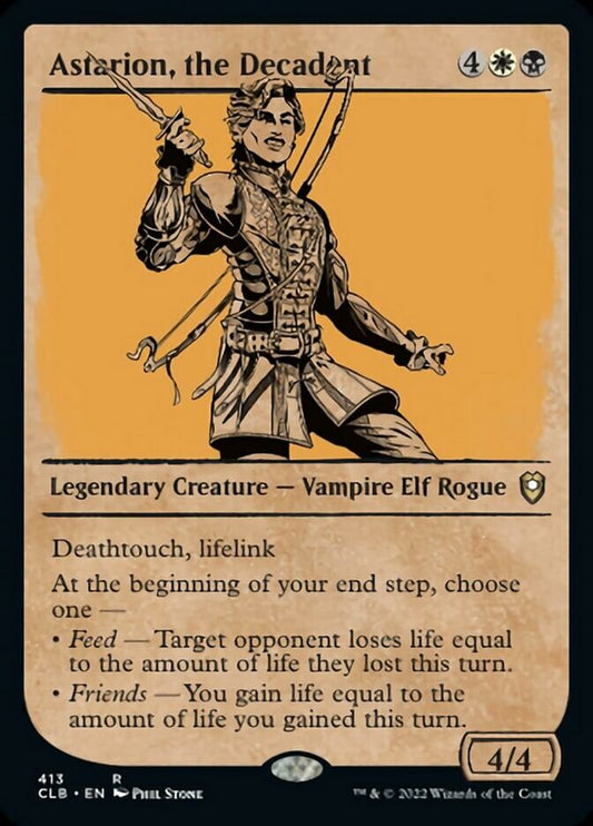 Astarion, the Decadent (Showcase) [Commander Legends: Battle for Baldur's Gate] [Foil]