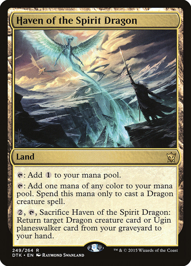 Haven of the Spirit Dragon [Dragons of Tarkir] [Foil]