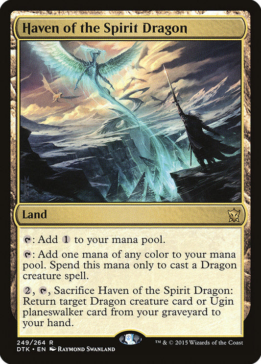 Haven of the Spirit Dragon [Dragons of Tarkir] [Foil]