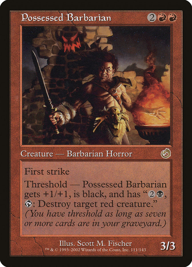 Possessed Barbarian [Torment] [Foil]
