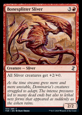 Bonesplitter Sliver [Time Spiral Remastered] [Foil]
