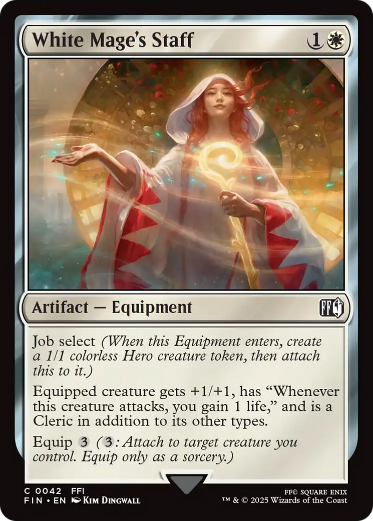White Mage's Staff [FINAL FANTASY] [Foil]