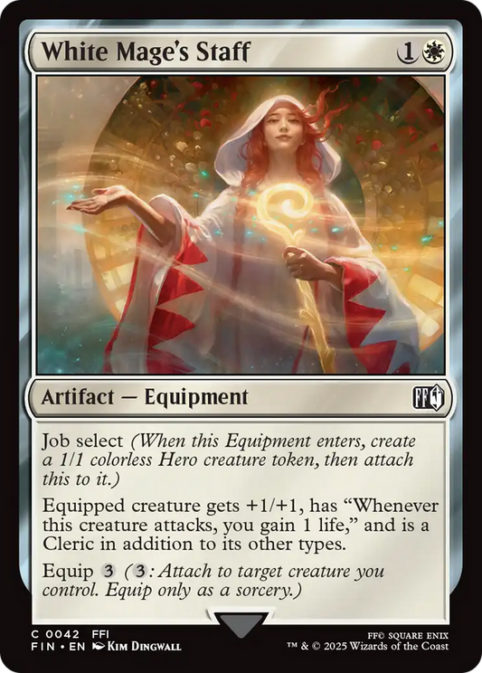 White Mage's Staff [FINAL FANTASY] [Foil]