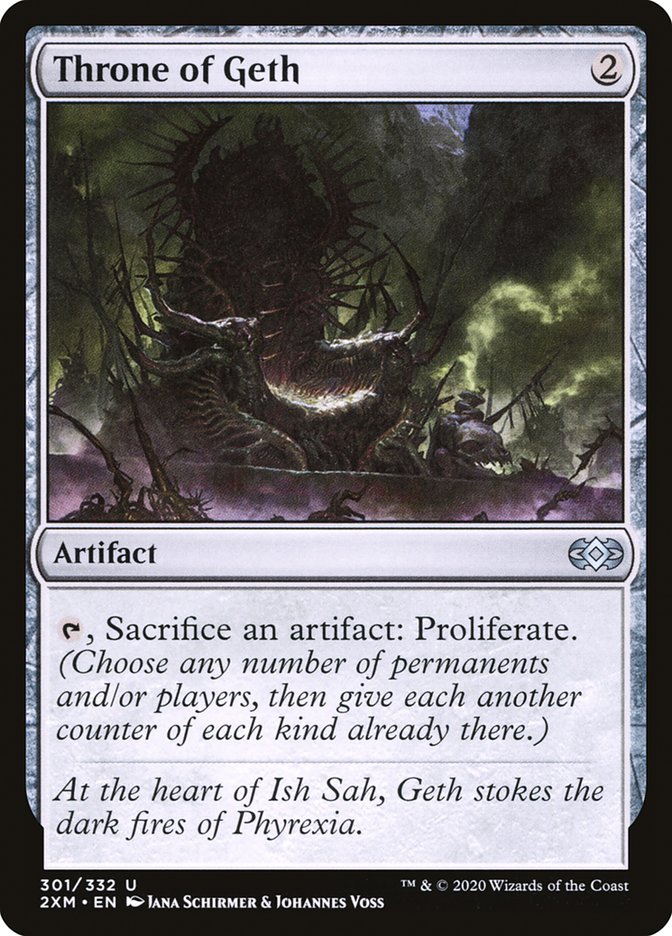 Throne of Geth [Double Masters] [Foil]