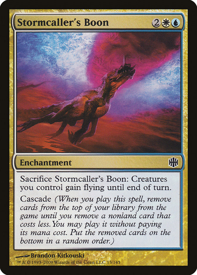 Stormcaller's Boon [Alara Reborn] [Foil]