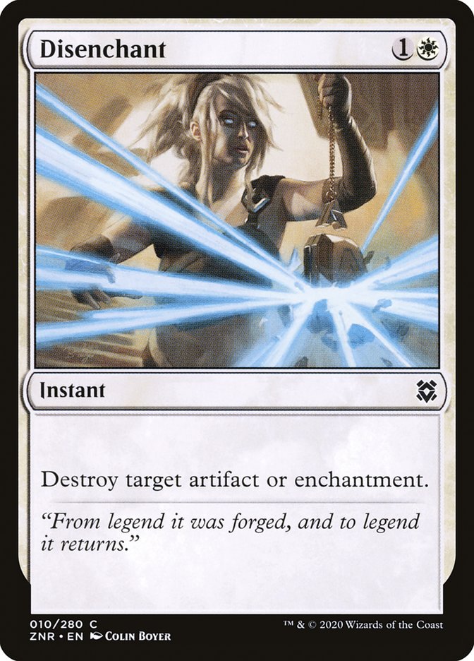 Disenchant [Zendikar Rising] [Foil]