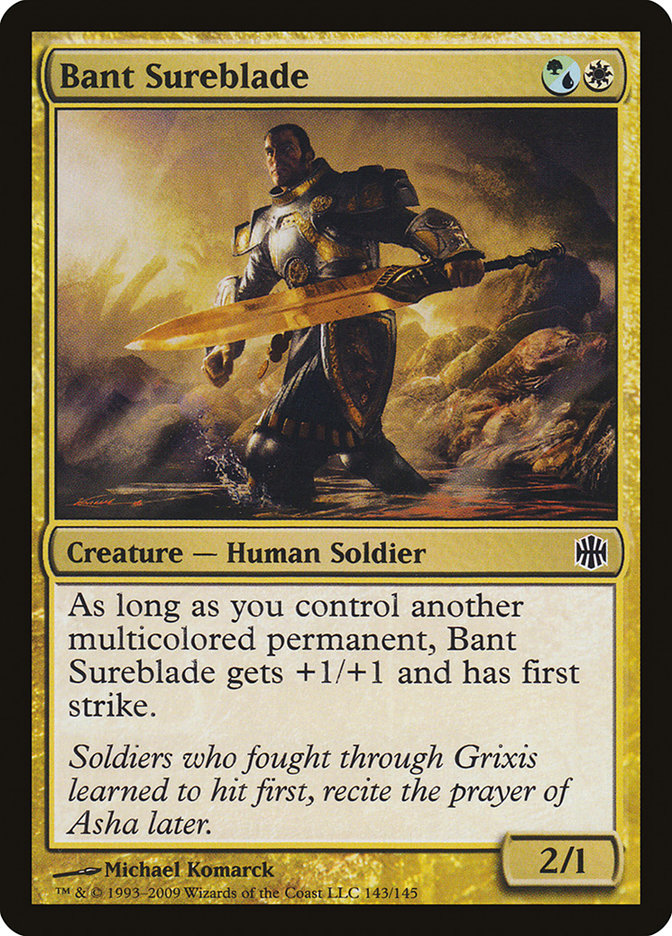 Bant Sureblade [Alara Reborn] [Foil]