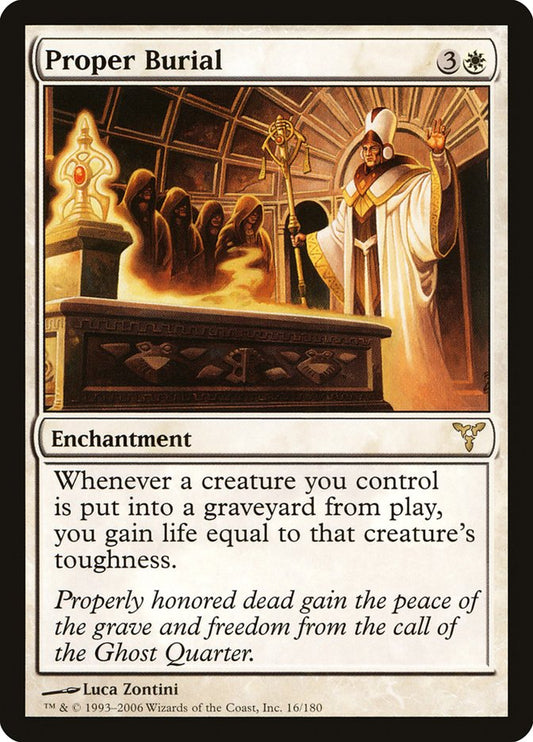 Proper Burial [Dissension] [Foil]