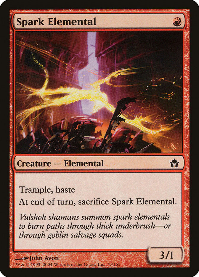 Spark Elemental [Fifth Dawn] [Foil]