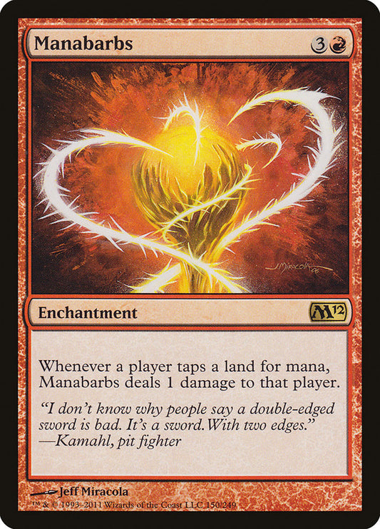 Manabarbs [Core Set 2012] [Foil]