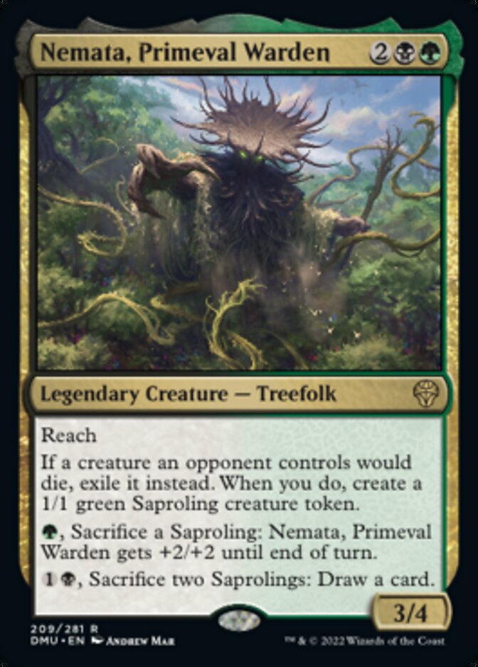 Nemata, Primeval Warden [Dominaria United] [Foil]