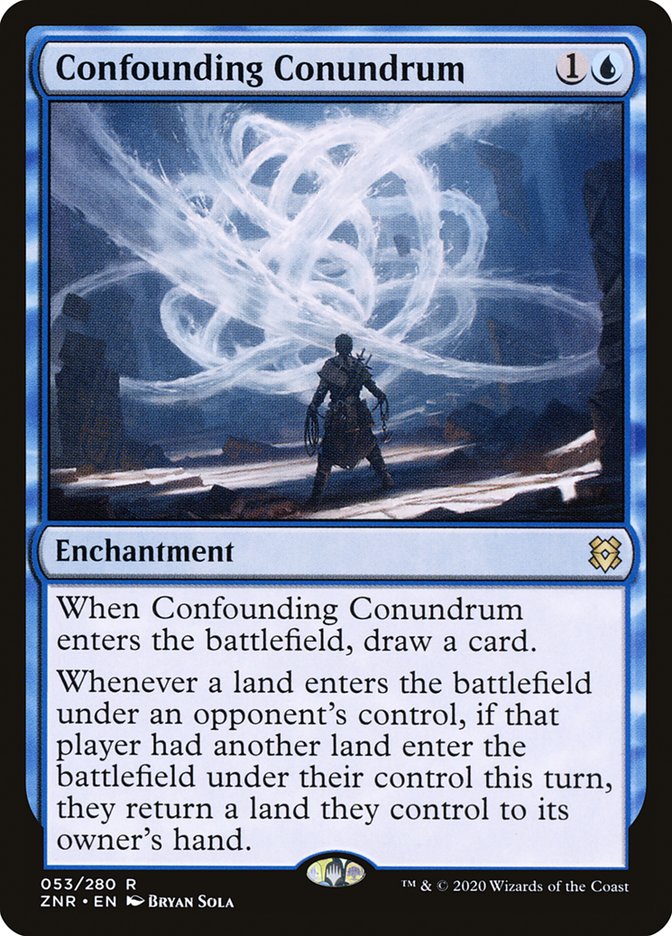 Confounding Conundrum [Zendikar Rising] [Foil]