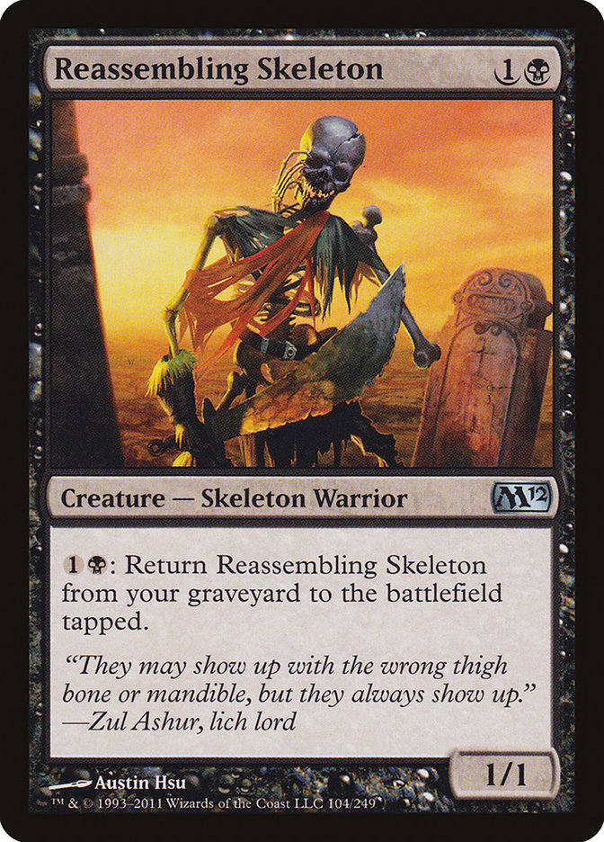 Reassembling Skeleton [Core Set 2012] [Foil]