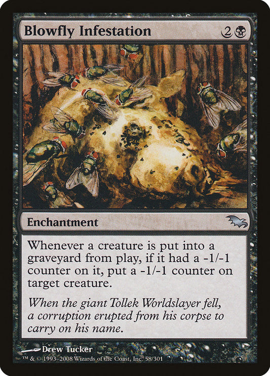 Blowfly Infestation [Shadowmoor] [Foil]