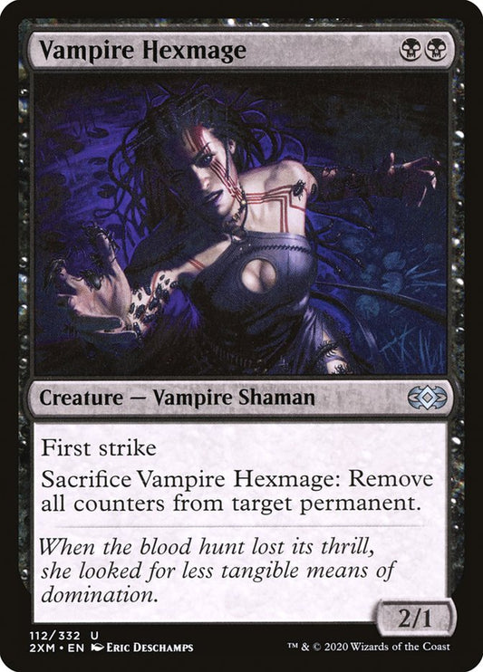 Vampire Hexmage [Double Masters] [Foil]
