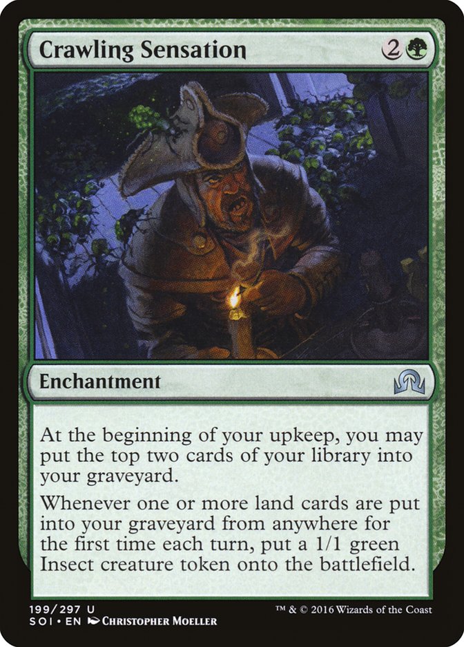 Crawling Sensation [Shadows over Innistrad] [Foil]