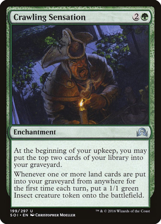 Crawling Sensation [Shadows over Innistrad] [Foil]