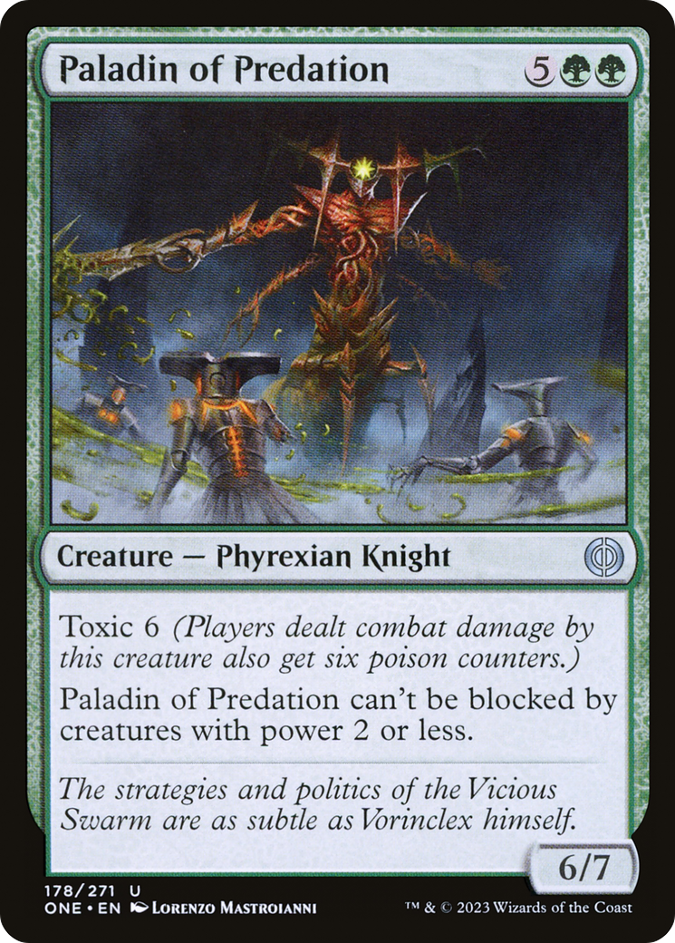 Paladin of Predation [Phyrexia: All Will Be One] [Foil]
