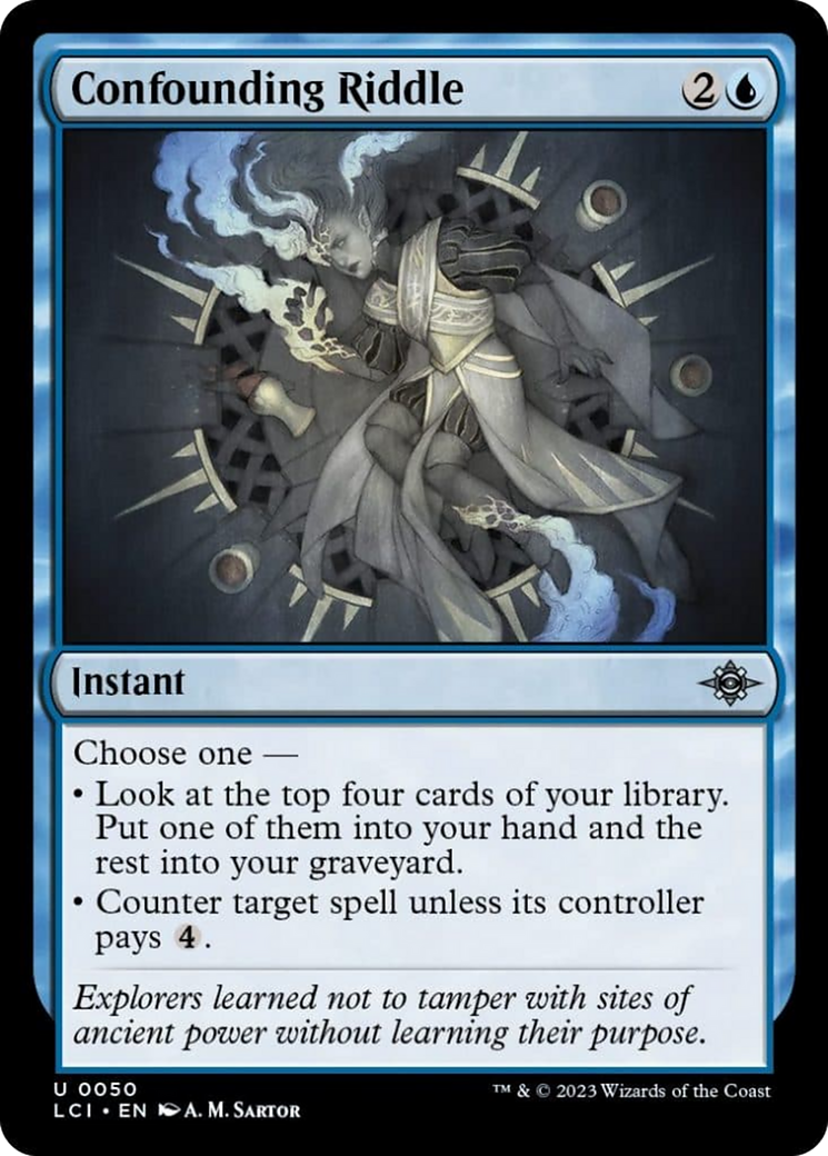 Confounding Riddle [The Lost Caverns of Ixalan] [Foil]