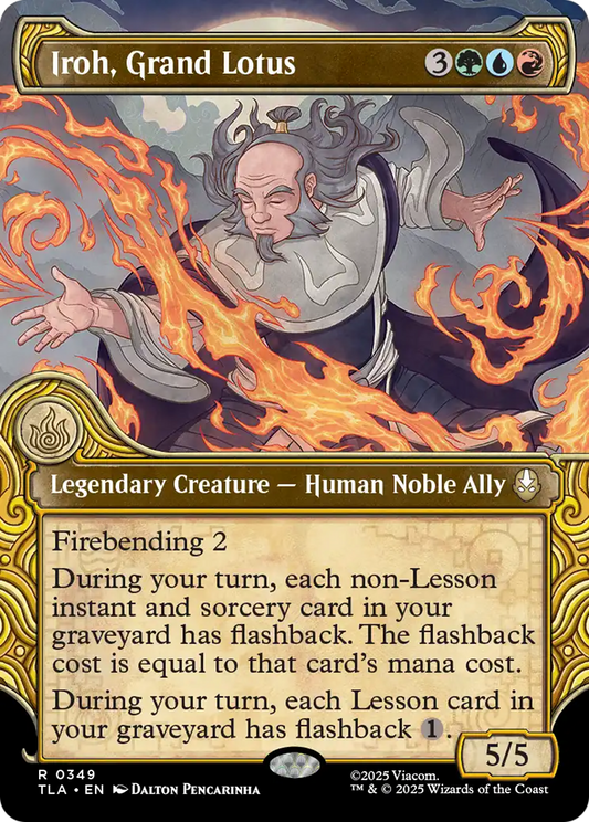 Iroh, Grand Lotus (Showcase) [Avatar: The Last Airbender] [Foil]