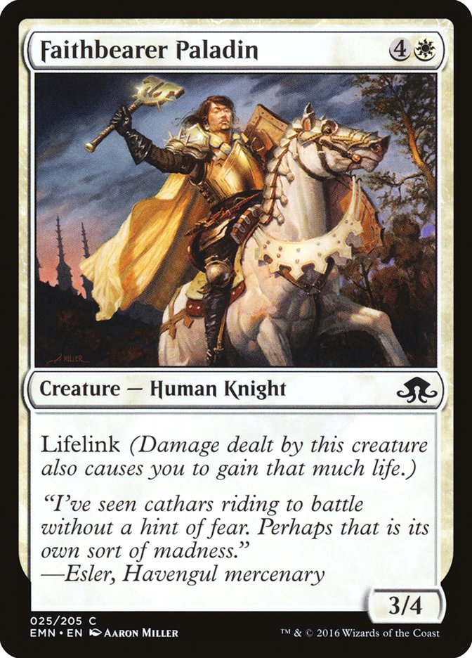 Faithbearer Paladin [Eldritch Moon] [Foil]