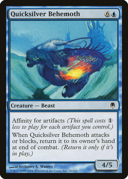 Quicksilver Behemoth [Darksteel] [Foil]