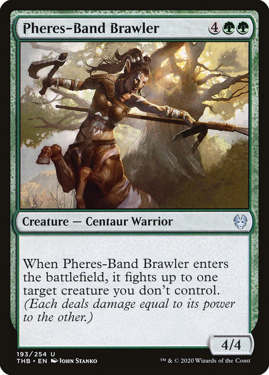 Pheres-Band Brawler [Theros Beyond Death] [Foil]