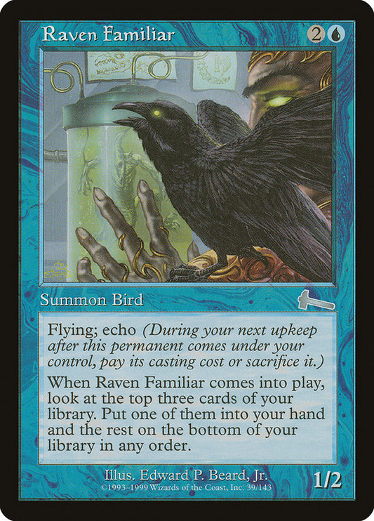Raven Familiar [Urza's Legacy] [Foil]