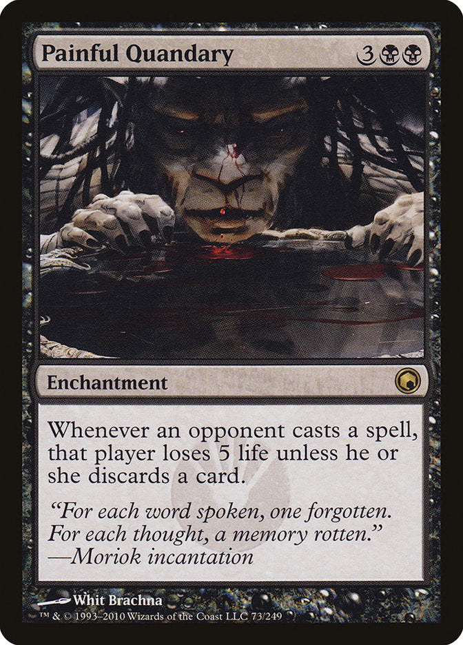 Painful Quandary [Scars of Mirrodin] [Foil]