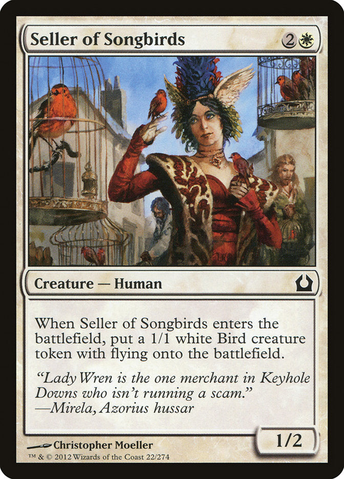 Seller of Songbirds [Return to Ravnica] [Foil]