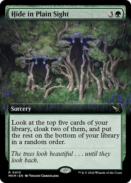 Hide in Plain Sight (Extended Art) [Murders at Karlov Manor] [Foil]