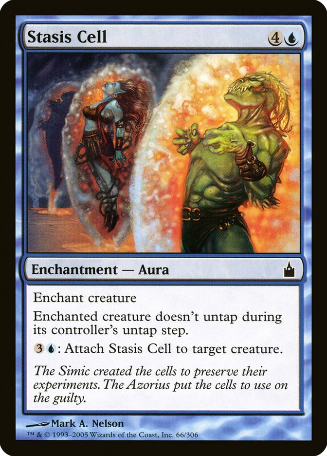 Stasis Cell [Ravnica: City of Guilds] [Foil]