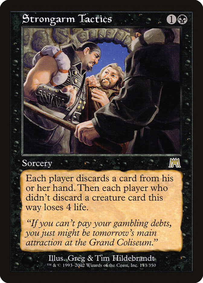 Strongarm Tactics [Onslaught] [Foil]