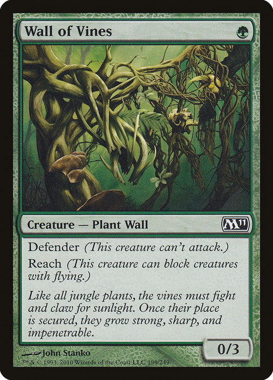 Wall of Vines [Core Set 2011]