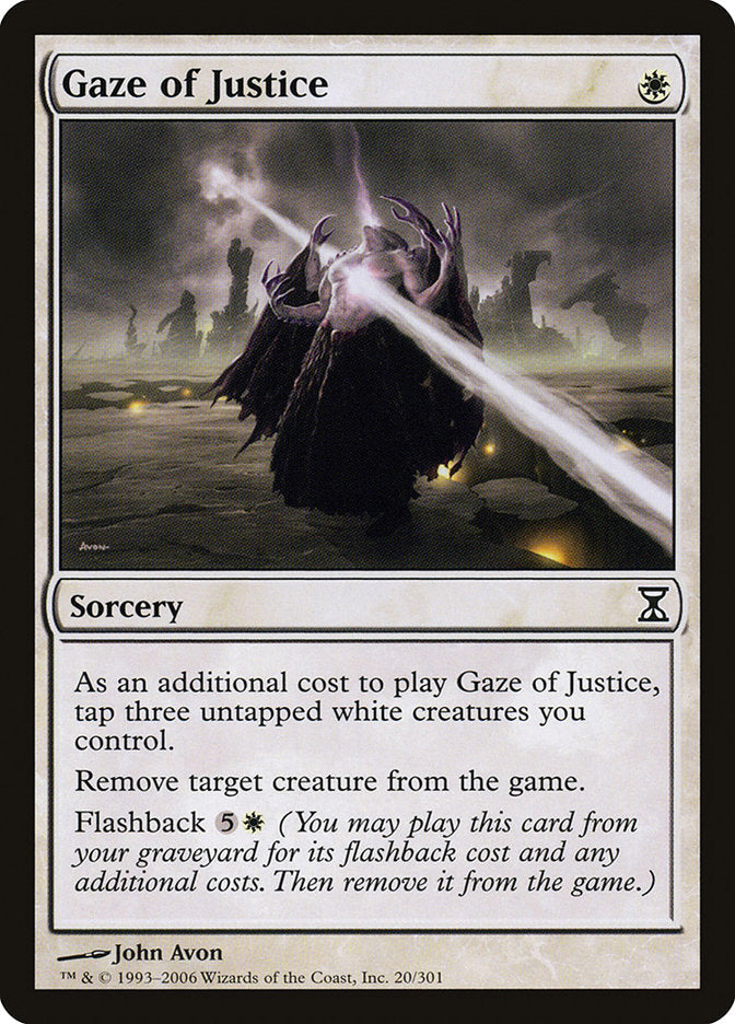 Gaze of Justice [Time Spiral] [Foil]