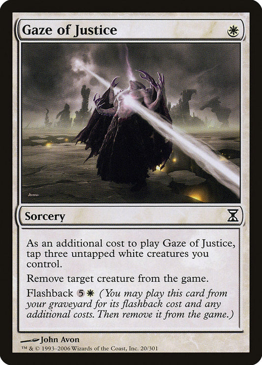 Gaze of Justice [Time Spiral] [Foil]