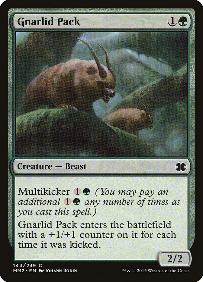 Gnarlid Pack [Modern Masters 2015] [Foil]