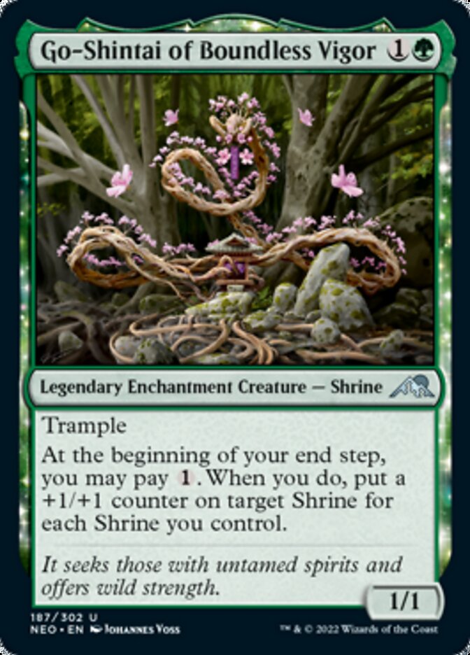 Go-Shintai of Boundless Vigor [Kamigawa: Neon Dynasty] [Foil]