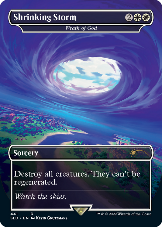 Wrath of God - Shrinking Storm [Secret Lair Drop Series] [Foil]