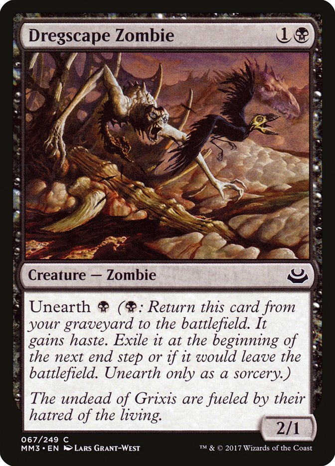 Dregscape Zombie [Modern Masters 2017] [Foil]