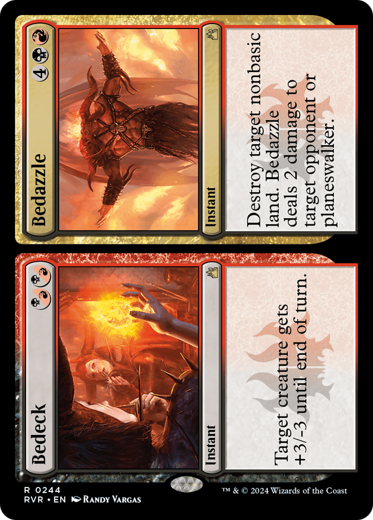 Bedeck // Bedazzle [Ravnica Remastered] [Foil]