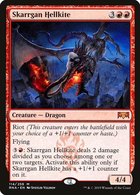 Skarrgan Hellkite [Ravnica Allegiance] [Foil]