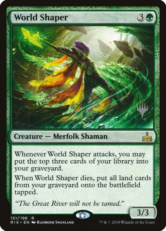 World Shaper (Promo Pack) [Rivals of Ixalan Promos] [Foil]