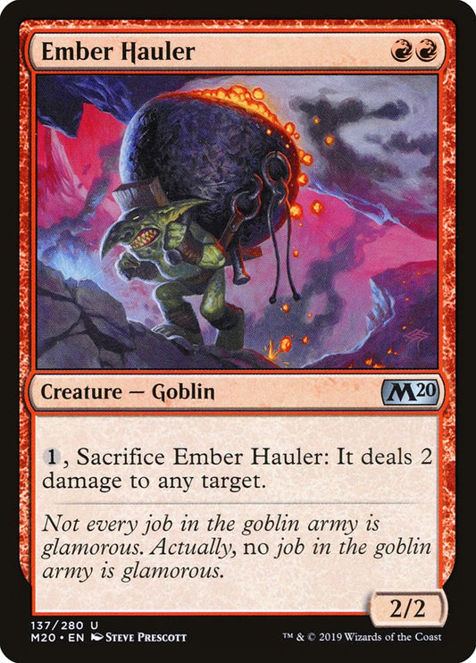 Ember Hauler [Core Set 2020] [Foil]
