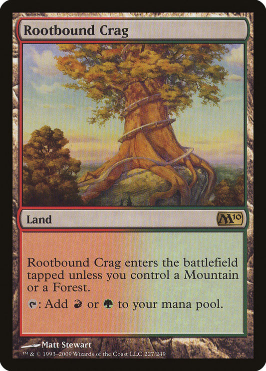 Rootbound Crag [Core Set 2010]