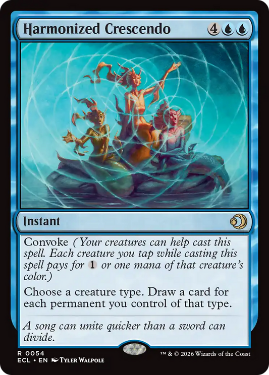 Harmonized Crescendo [Lorwyn Eclipsed] [Foil]